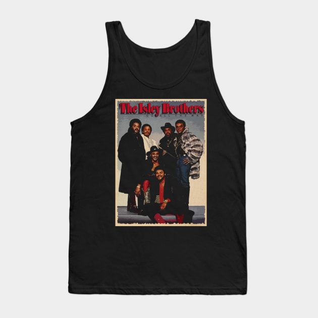 Groove of the Gods The Isley Vintage Music Scenes Apparel Tank Top by Iron Astronaut